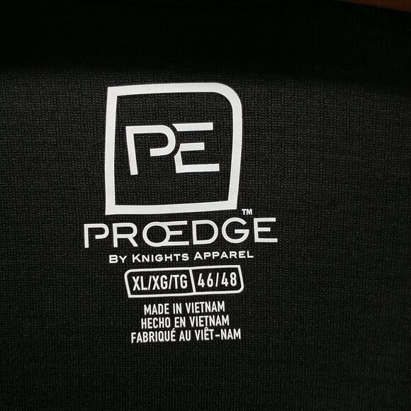 Pro Edge by Knights Apparel Men's Cincinnati Bearcats 1/4 Zip Pullover Black XL - Picture 9 of 13